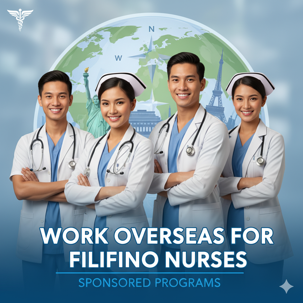 Work overseas for filipino nurses sponsored programs