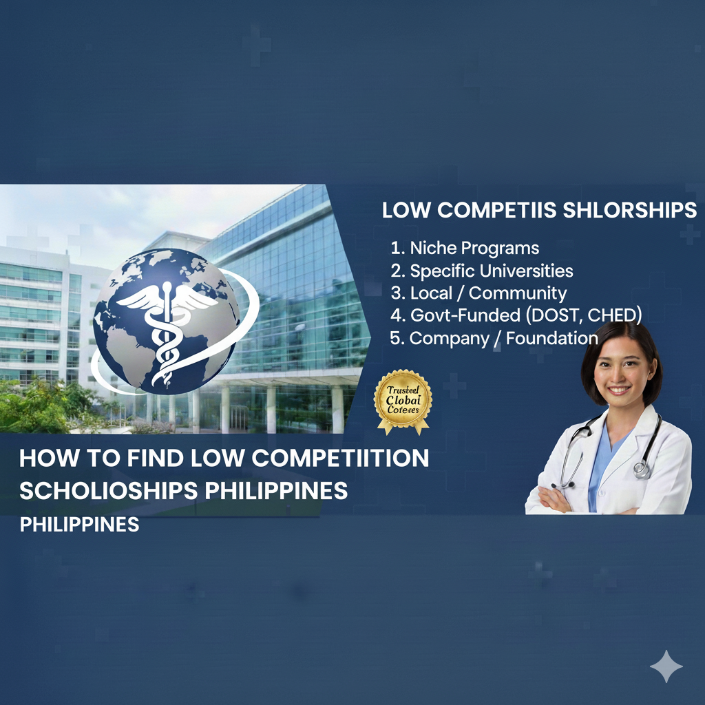 How to find low competition scholarships philippines