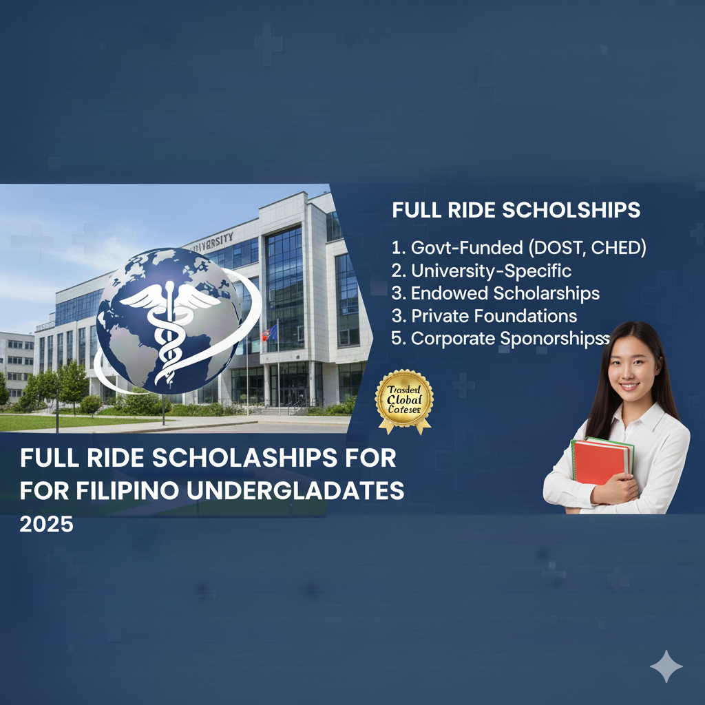Full ride scholarships for filipino undergraduates